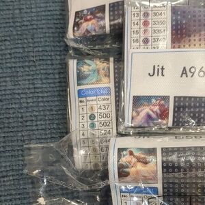 4 Colorful Disney Princess Diamond Painting Kit